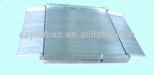 China manufacturer display type optional floor scales for scrap yards