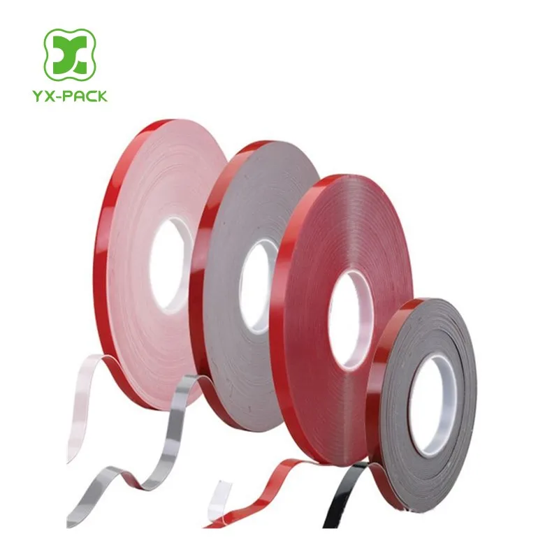  Уплотнительная лента сделано в Китае красная Двухсторонняя клейкая 30 мм x 5 м круглая акриловая