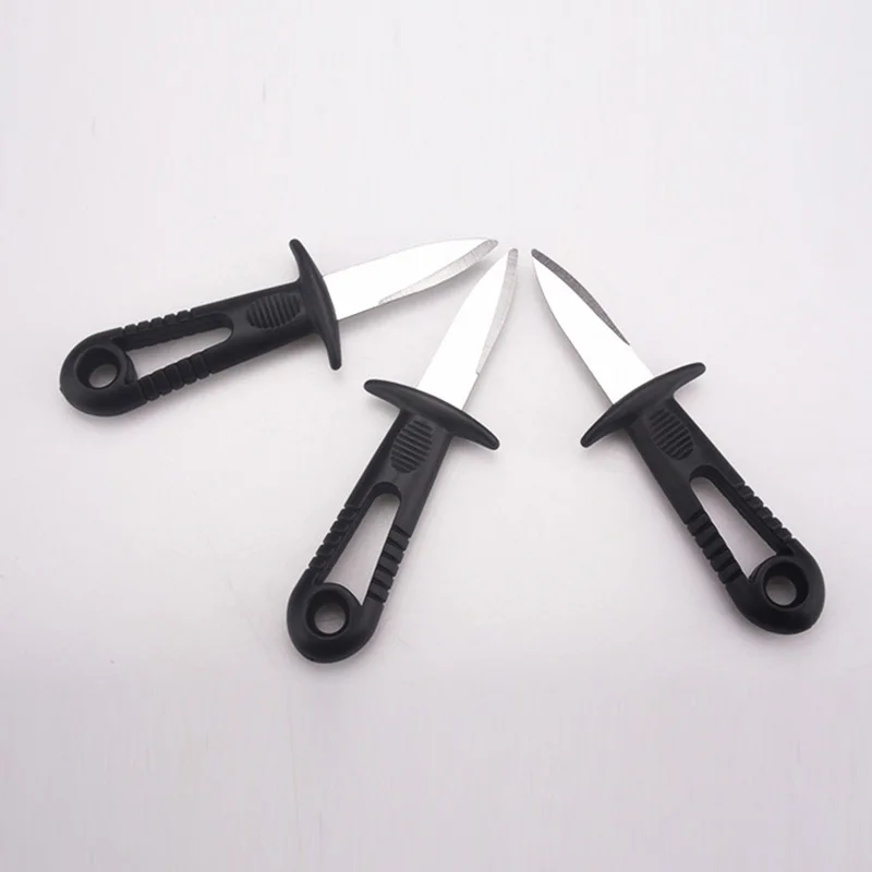 Oyster Knife with Guard Scallops Opener For Seafood Shell Opening Multi Use Pry Knives Open Oysters and Shells Directly OK304