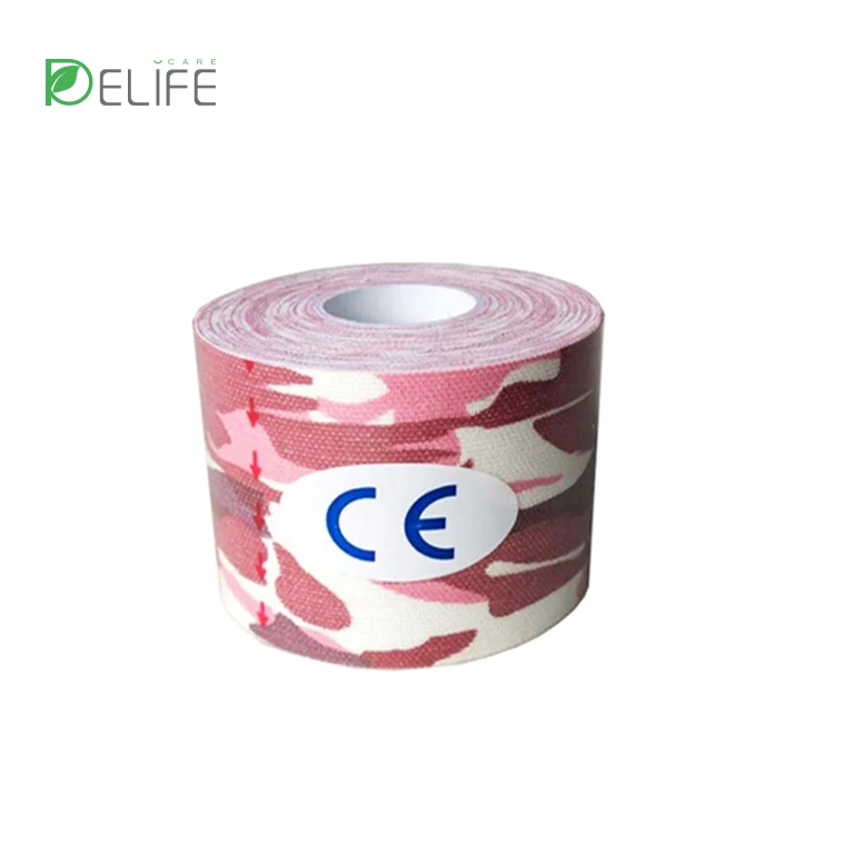 Кинезиология спортивный уход за мышцами поддержка травм индивидуальные высококачественные одобренные упаковки водонепроницаемая