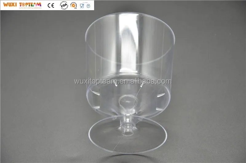1 piece Champagne Flute Plastic Disposable Wine Glass for party