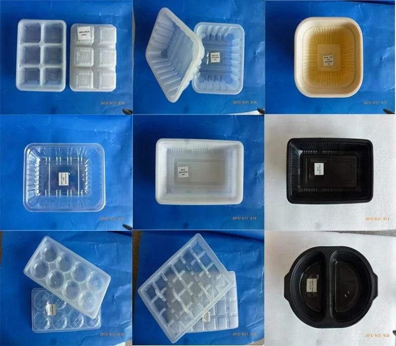 Vacuum Forming PP Plastic Fresh Vegetable Packaging Disposable foam supermarket frozen meat food trays packing
