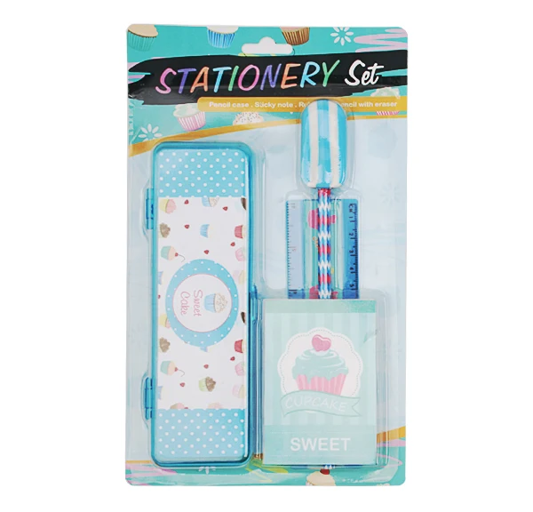 Licheng LW7634 Cute Stationery Set for Girls, Children School Function Stationery Set