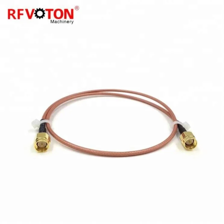 RFVOTON РФ соединительный кабель sma разъем sma для высокой температуры RG316D коаксиальный кабель с разъемами