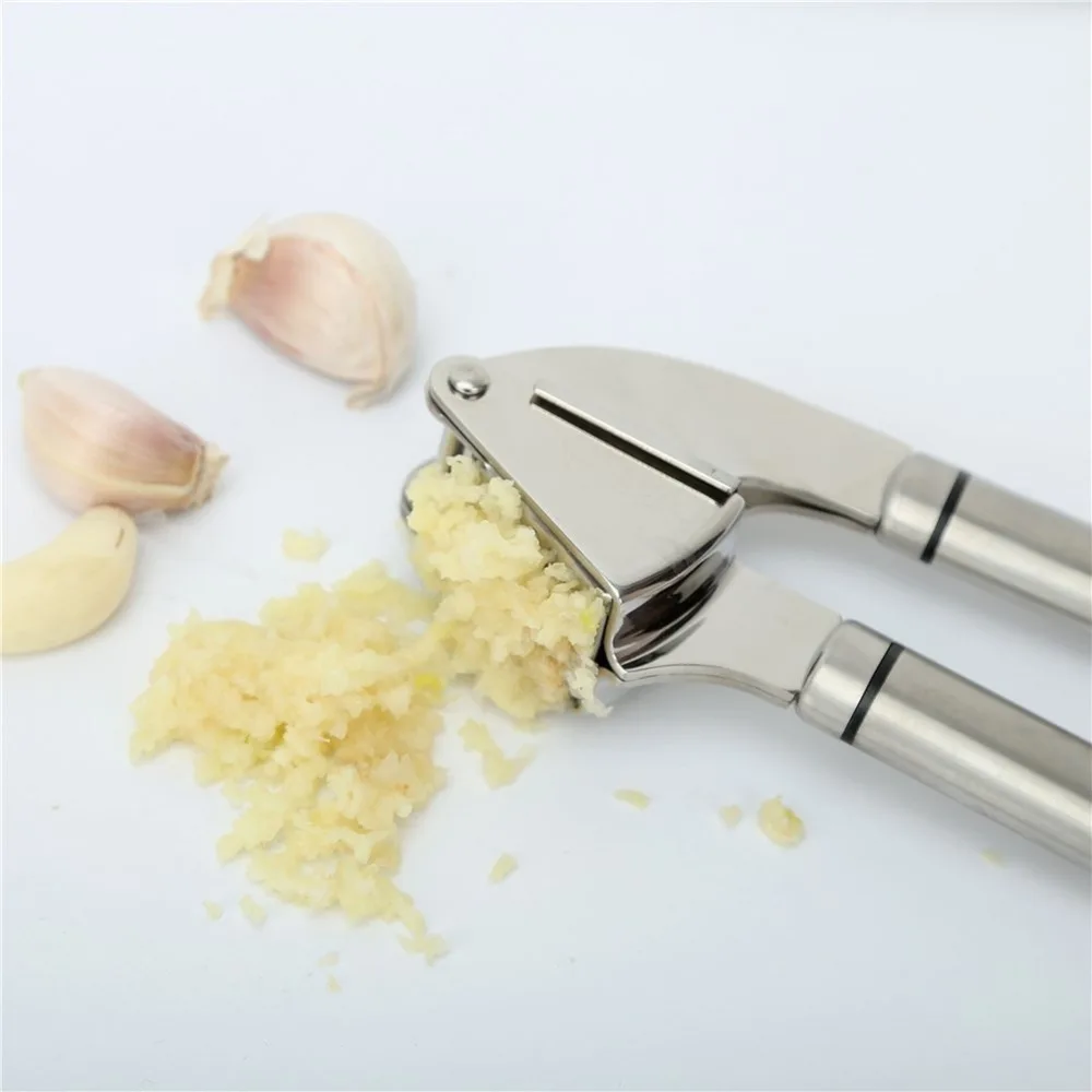 Stainless Steel Ginger Smasher Garlic Press Crusher and Mincer - Best Garlic And Garlic Press