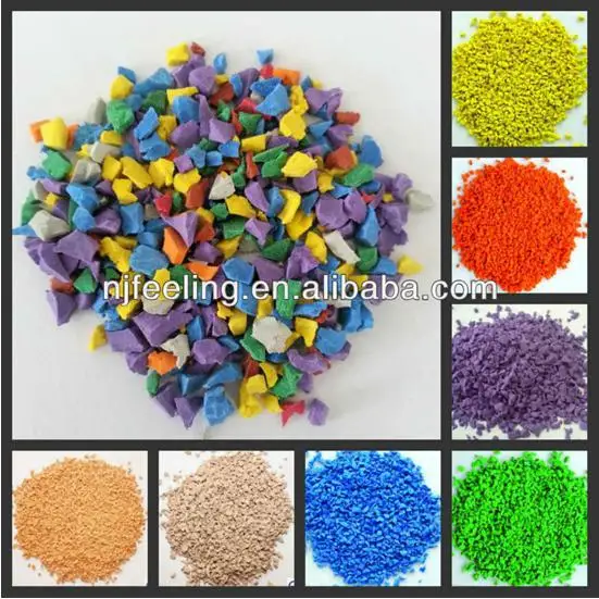 Colored EPDM crumb, EPDM granule, EPDM rubber crumb -FN-D-150331
