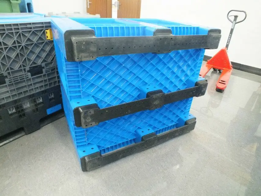 Вентилируемая пластиковая Штабелируемая коробка для европоддонов