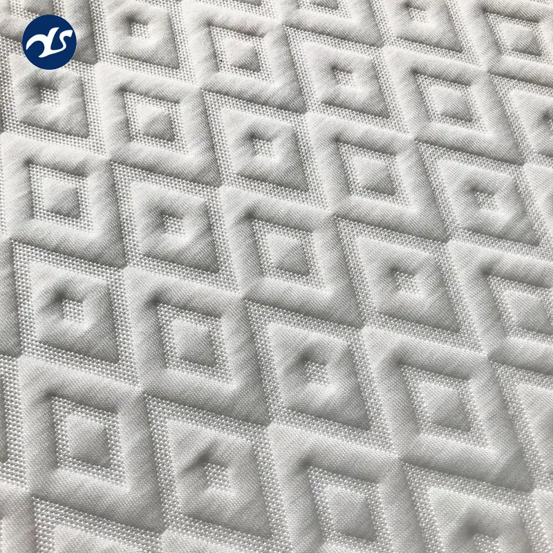 
Pattern bamboo fiber knitted fabric for pillow and mattress high quality 