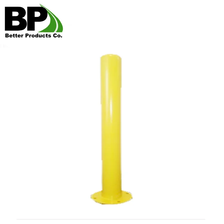 Powder coated and galvanized surface steel bollards