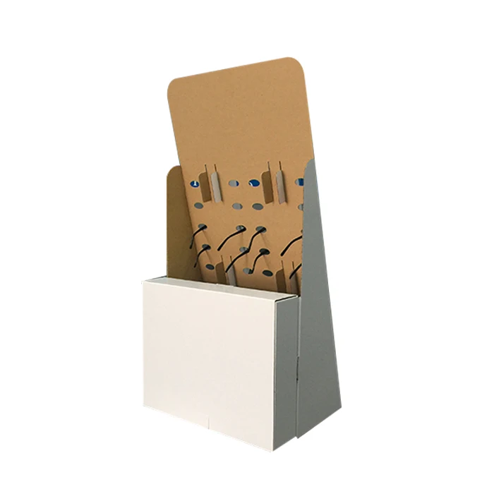 Easy Assemble Cardboard Glass Promotion Market Pallet Counter Sunglass Display Stand