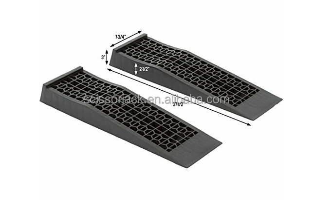Plastic Car Ramp,Pair of Plastic 4,400lb. capacity Mini Car Ramps