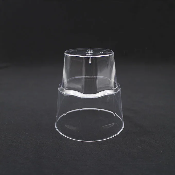 8oz 9oz Inflight Water Cup Disposable Clear PS Plastic Airline Cup