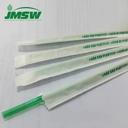 Biodegradable Drinking Pla Straw With printing