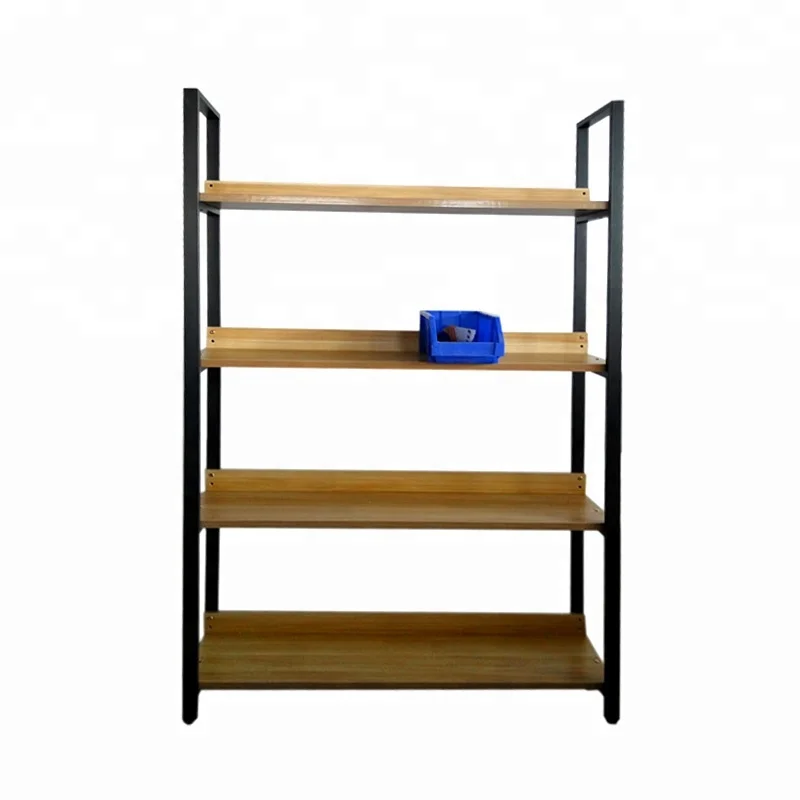 2016 new style particle board bookcase/very beautiful bookshelf,Wooden/metal clothing store display
