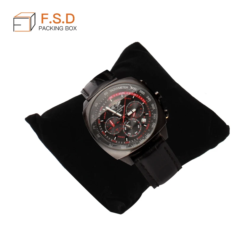 FSD custom single paper transparent  pvc window watch packaging box  wrist watch gift  box