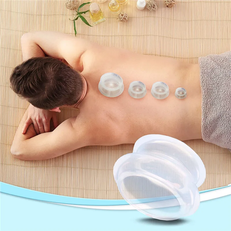 
Anti cellulite body massage cups silicone cupping therapy set 