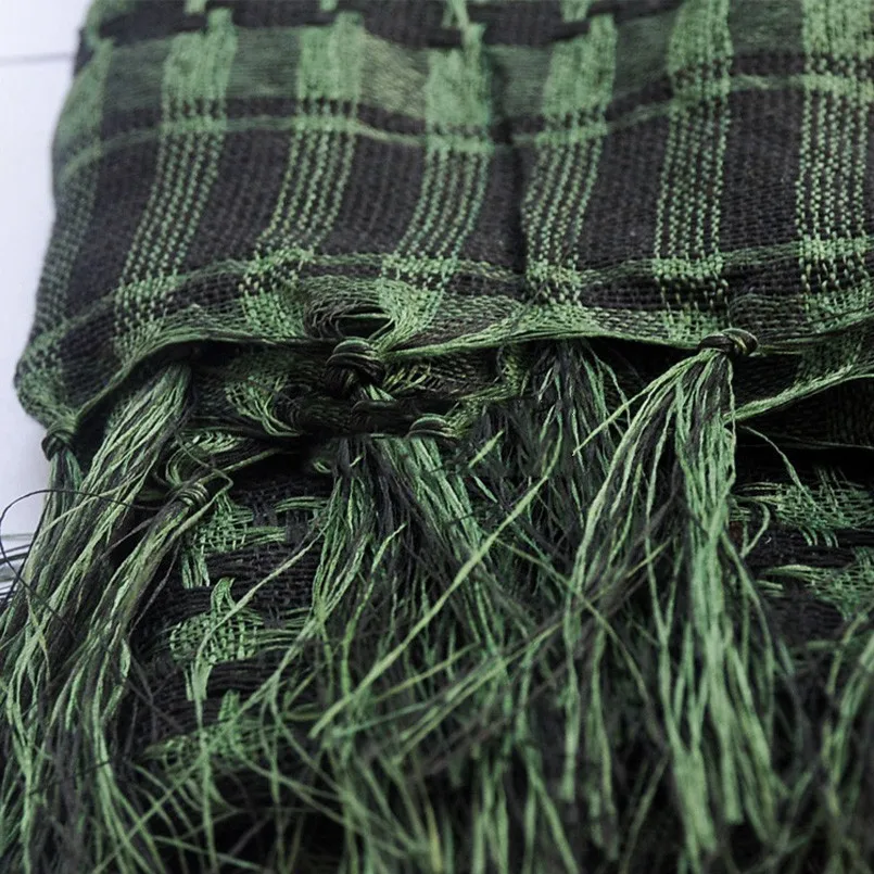 Новый арабский шарф CUHAKCI, мужской зимний ветрозащитный шарф в стиле милитари, мусульманский тонкий хлопковый хиджаб, пустынные шарфы, многофункциональный, 3 цвета