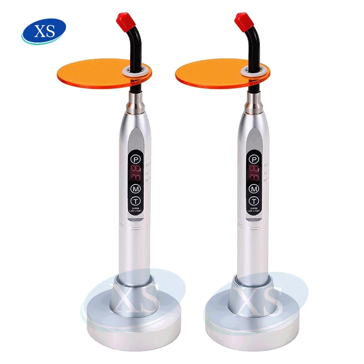High quality colorful metal dental LED curing light wireless dental lamp with high power
