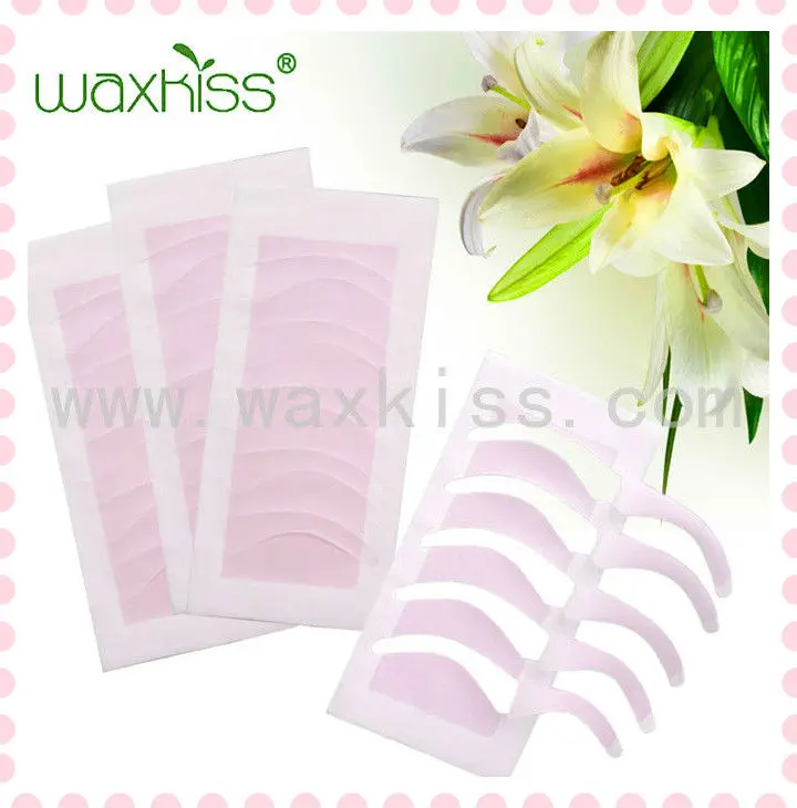 Waxkiss Wholesale Disposable Body ready to use cold wax strips for eyebrow hair removal
