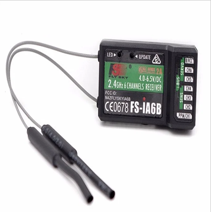 
FS-I6S remote control 10-channel transmitter with 6 channel IA6B receiver for rc drone Helicopters 
