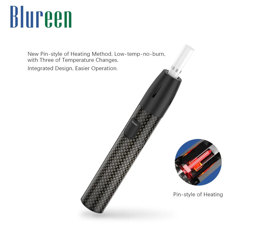 
2019 Hot Vibration Reminding Vaporizer Heat No Burn E Cigarette Electronic Cigarette Singapore 