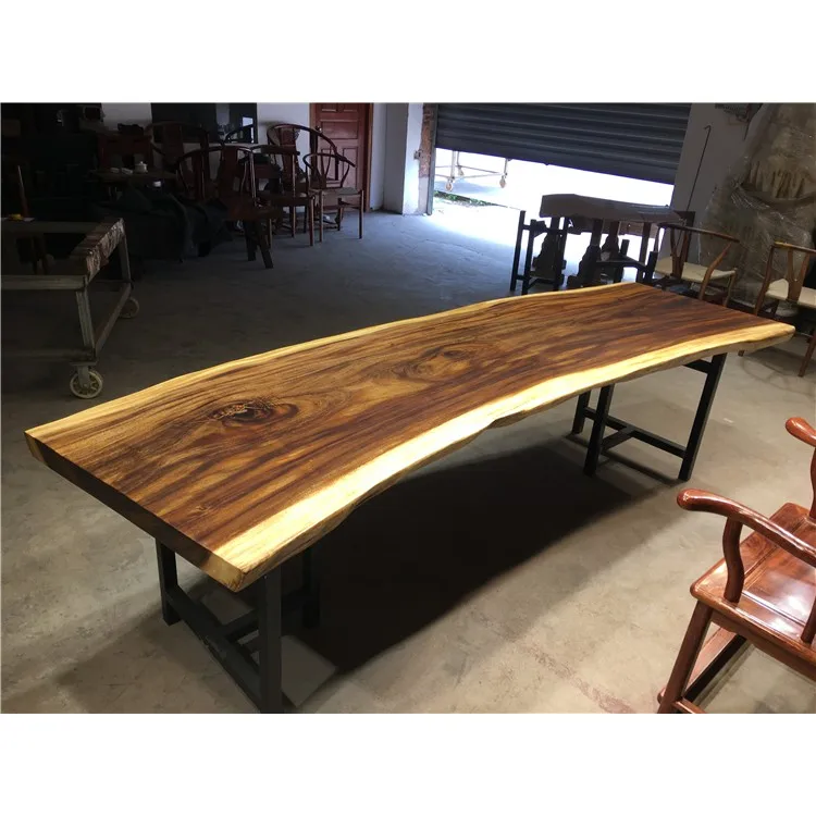  Hard Solid Wood Rustic Style Walnut