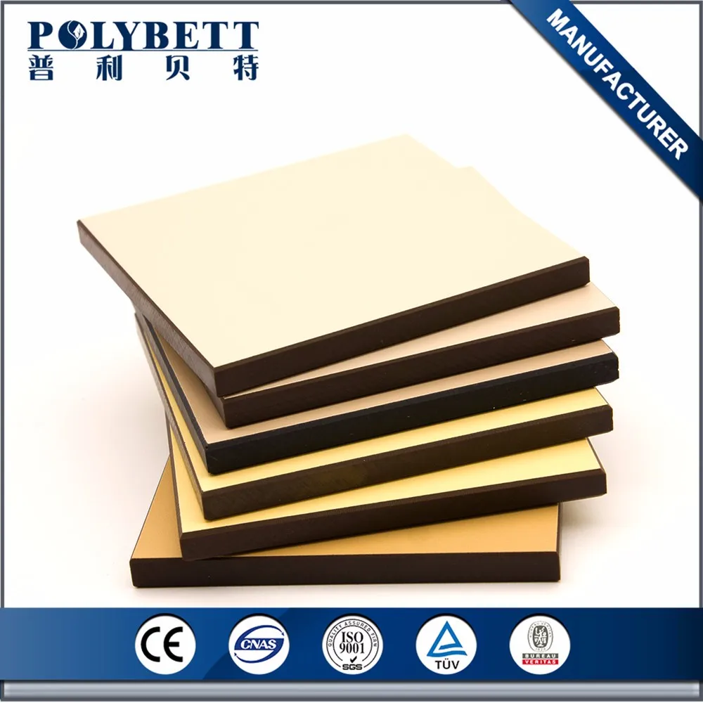Cheap Hpl Sheet 12 mm Hpl Panel Price Compact High Pressure Laminate Paneles Fenolicos For Kitchen Table Tops / Door / Locker