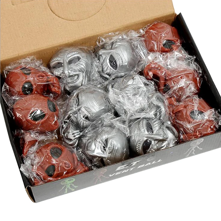 New coming Halloween toy skull squishy toy Decompression Tricky Squeeze Ball Toys