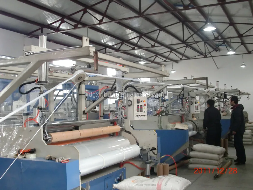 2000mm three layers five layers fully automatic cast stretch film production line