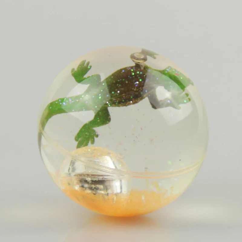 3D animal designs inside LED water ball crystal ball funny toy for kids promotional toys