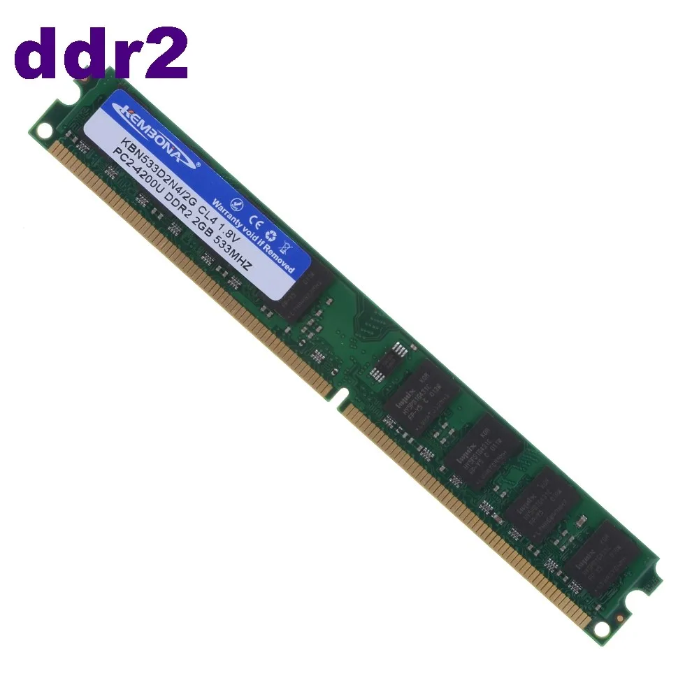 DIMM 2GB 4GB RAM DDR2 800MHZ PC2-6400U for Intel+AMD