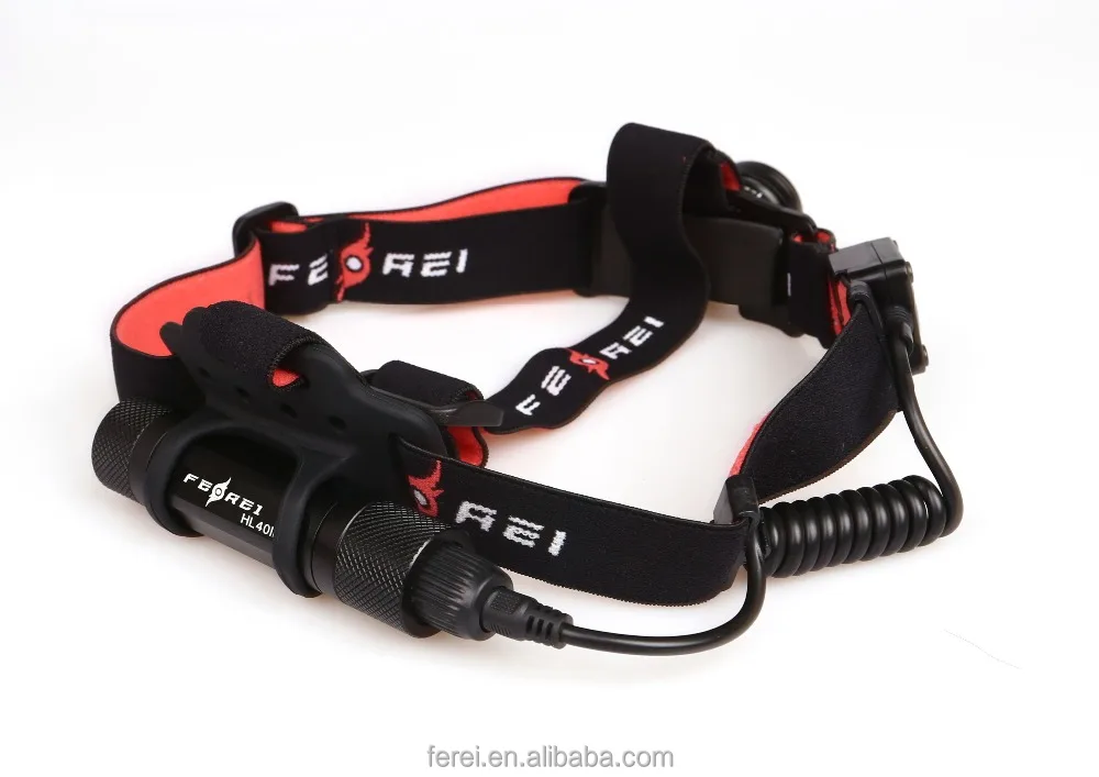 cross-country race led headlamp with zoomable and focusable beam