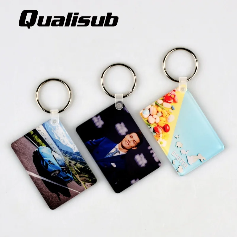 
Qualisub 4mm Blank Sublimation Acrylic Keychain with Coating 
