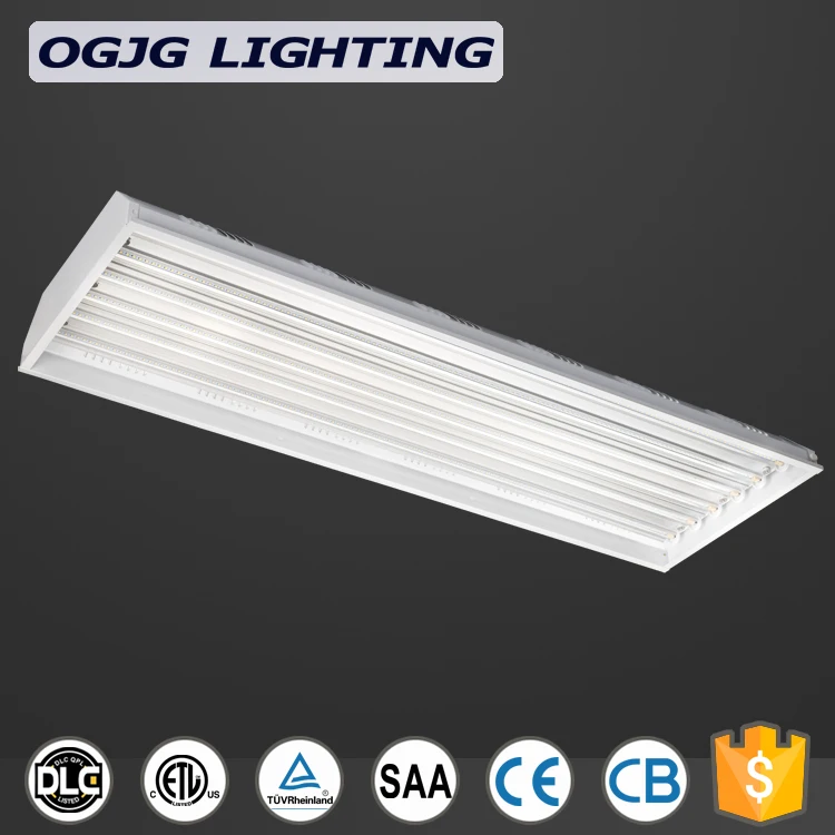 240W Industrial Pendant Light Warehouse Lighting Fixtures Dimmable Suspended Linear LED High Bay Light