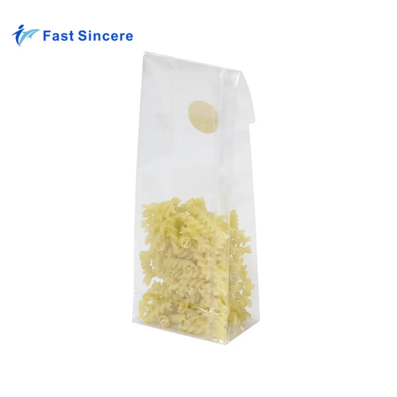 Rectangular High Quality Bopp Opp Gusset Block Square Bottom Bags