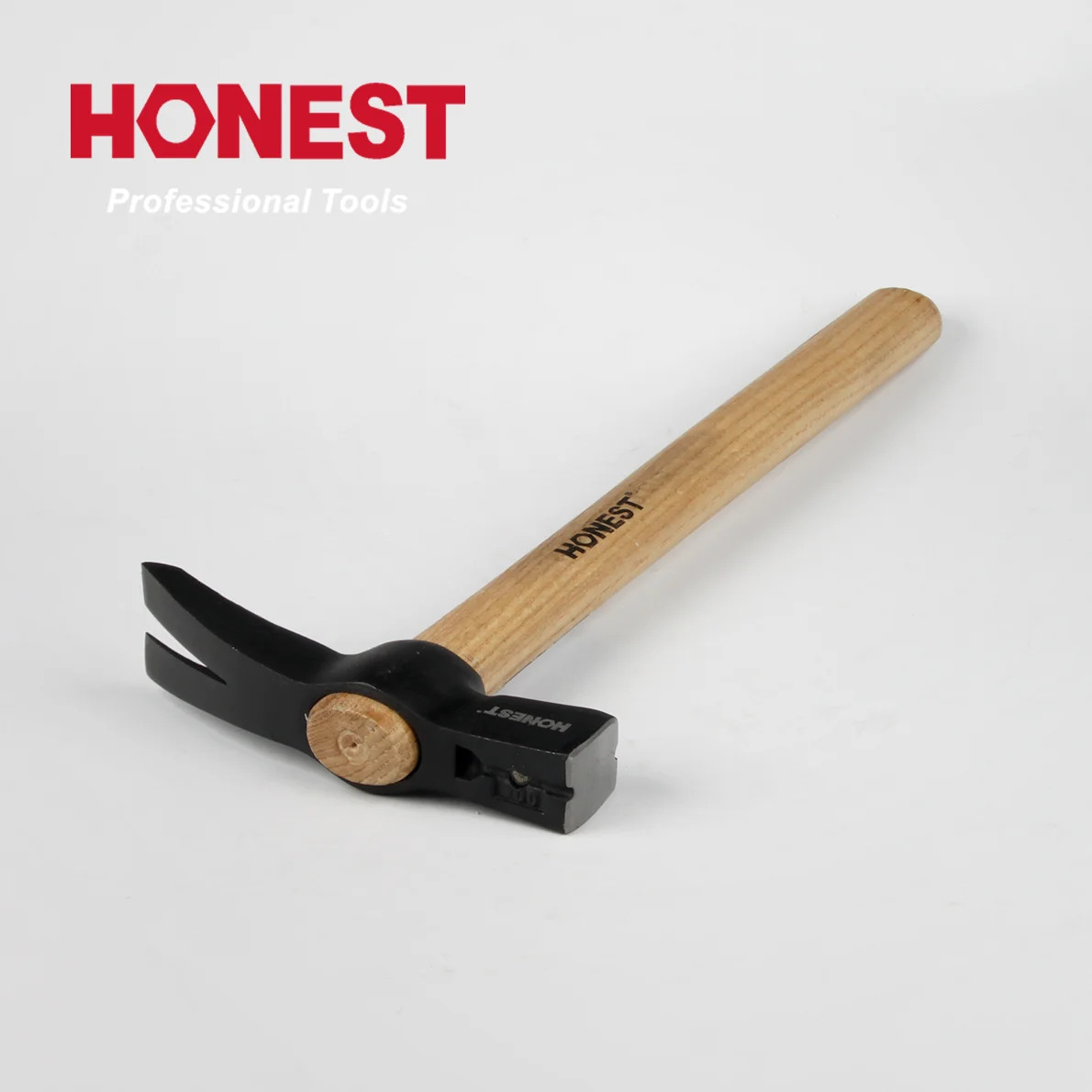 
Professional Multi-functional 700g French Type Claw Hammer With Forged Steel Head hardwood handle 