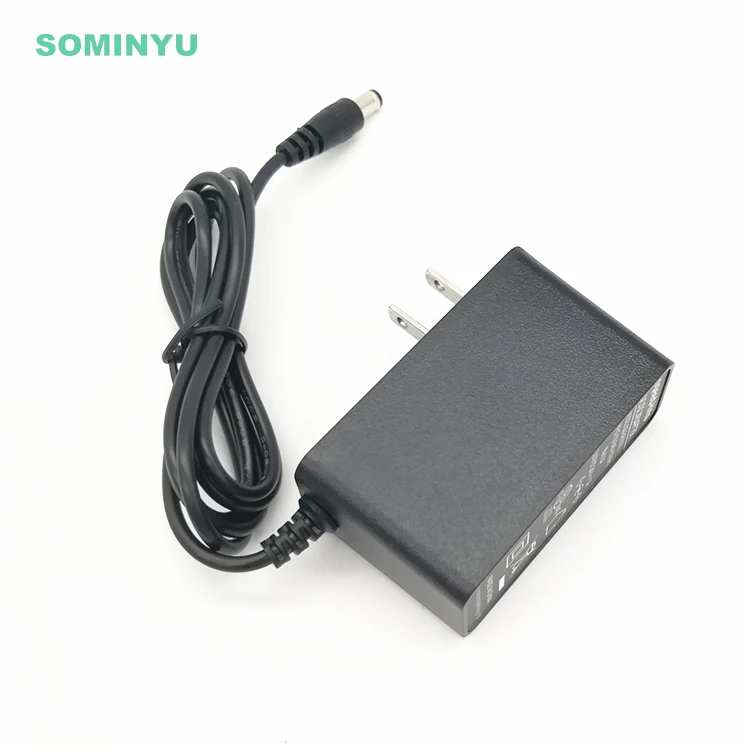 18 V 1.3AH wall mount li-ion battery charger with UL FCC CE approved 18v 1300ma power adapter