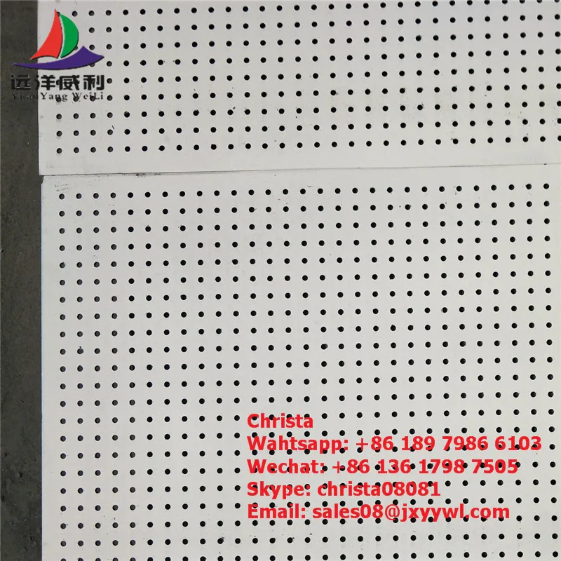 
fireproof perforated high quality price fibre cement 