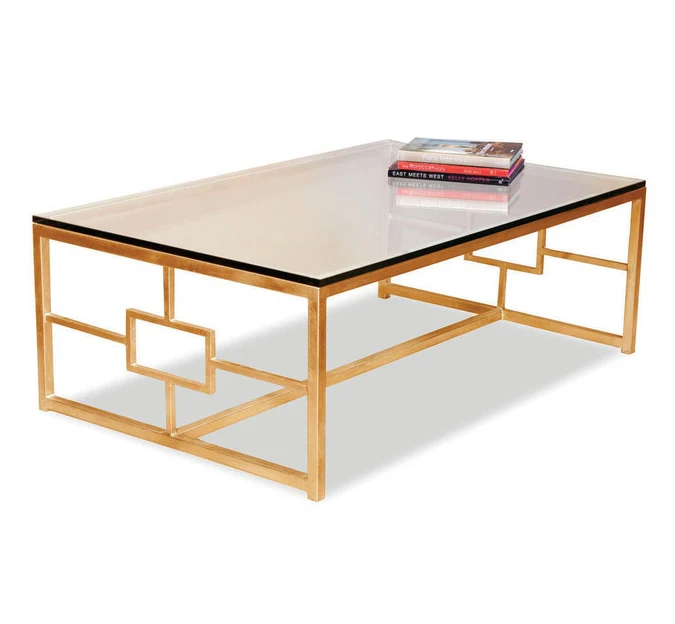 
Gold steel frame Boutique Coffee Table 