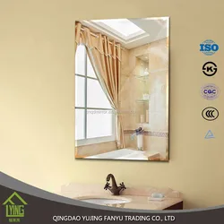 Wholesale 1.8mm 2.7mm 3mm 4mm 5mm 6mm silver mirror with high quality for home decoration.