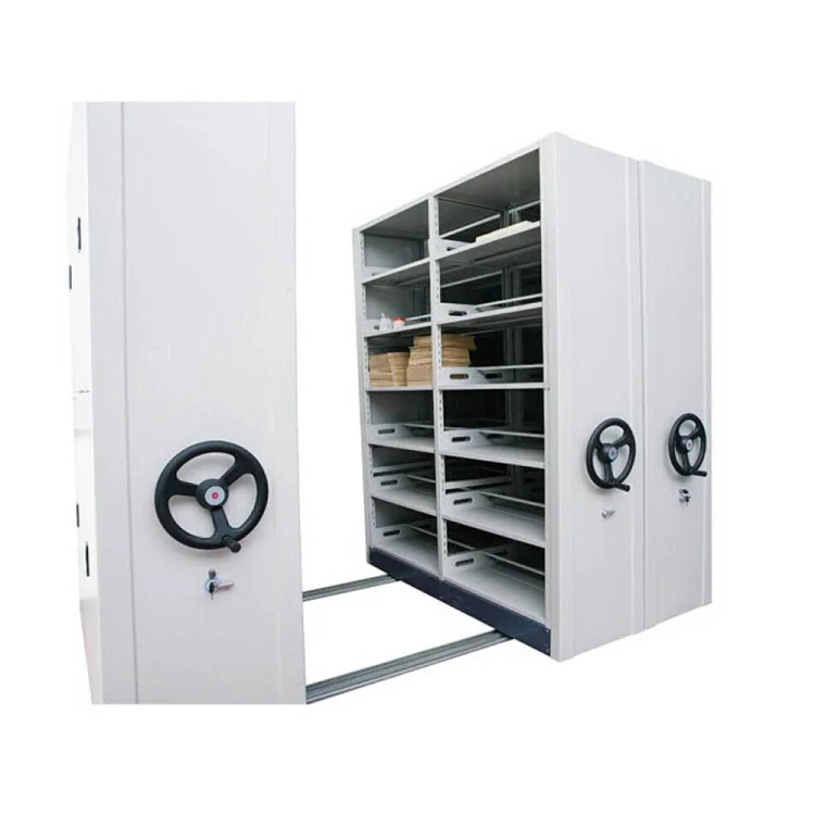 China Supplier Favorable Library Furniture Mobile Shelving Steel Filing Cabinet Compact Shelving