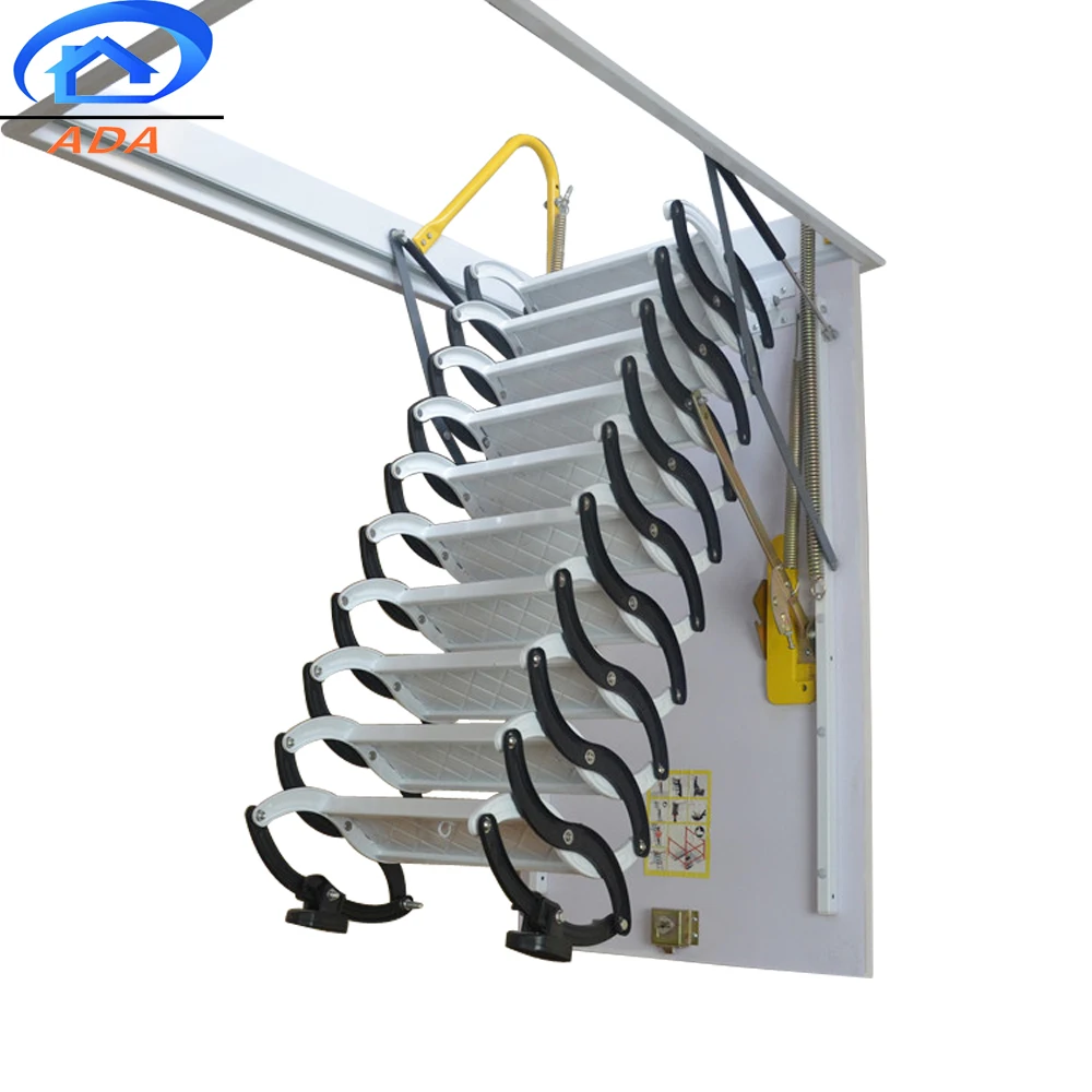 Складная чердачная лестница из углеродистой стали