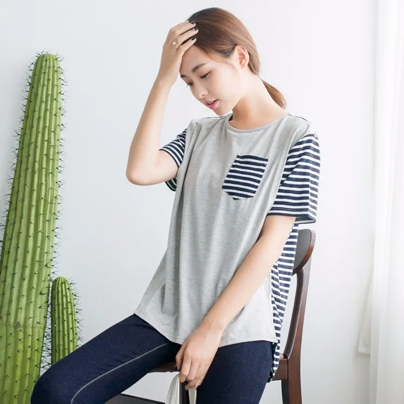 New models fancy summer style best maternity wear with pocket