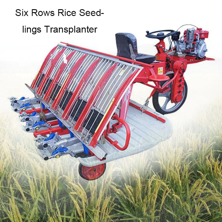 Low price rice paddy transplanter/planting machine for seedling