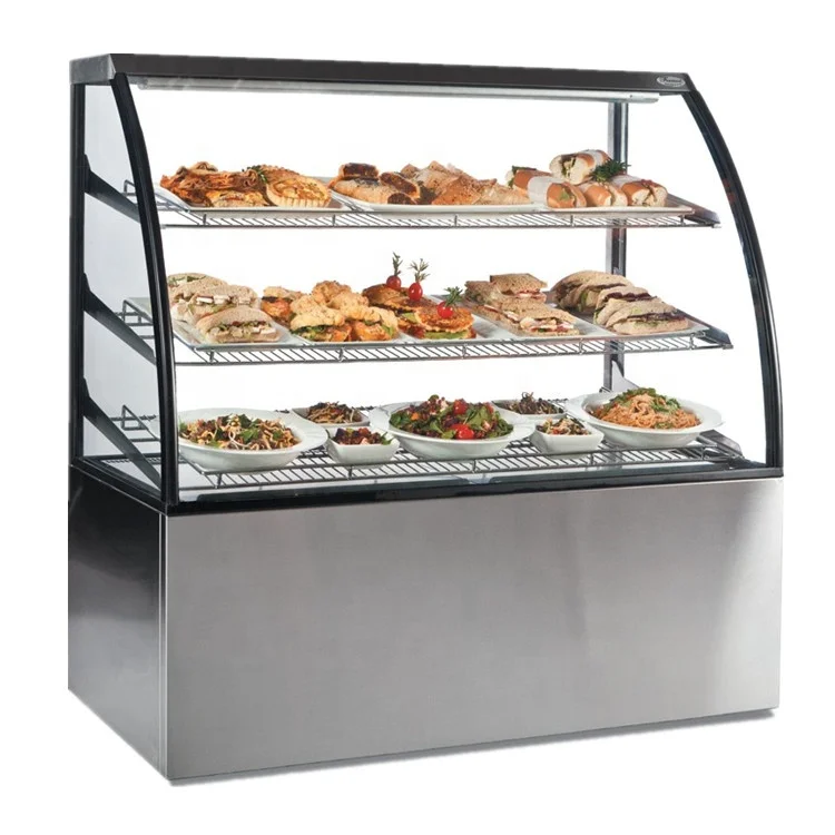 Hot Food Display Warmers For Bakery And Cafe