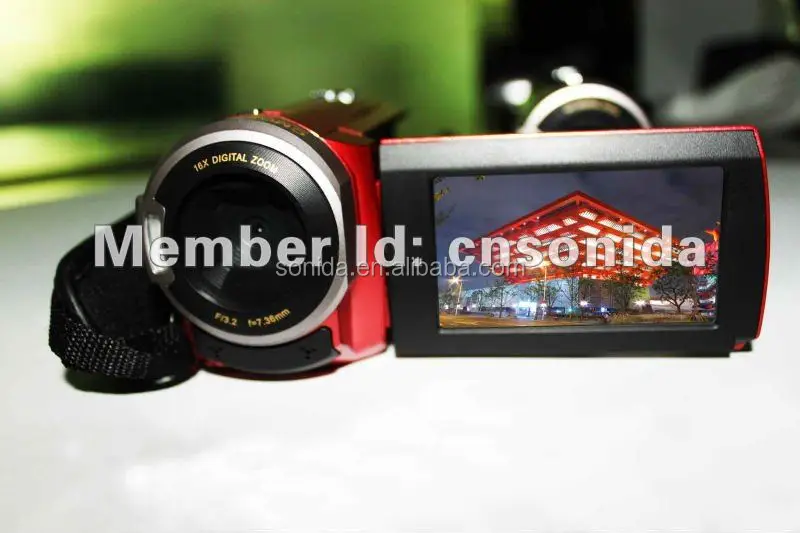 Улучшенный новый 3.0 ' TFT LCD 16MP HD 1080 P цифровой видеорегистратор камеры 16X зум DV HDV-501PT