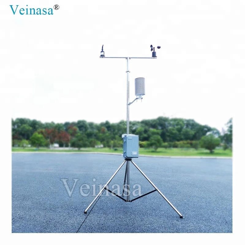 Wireless GPRS GSM WIFI Weather Station Wireless ROHS with Rain Gauge Modbus