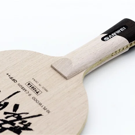10 wood + 9 Carbon SANWEI table tennis blade/ table tennis bat/ping pong blade:T1091A