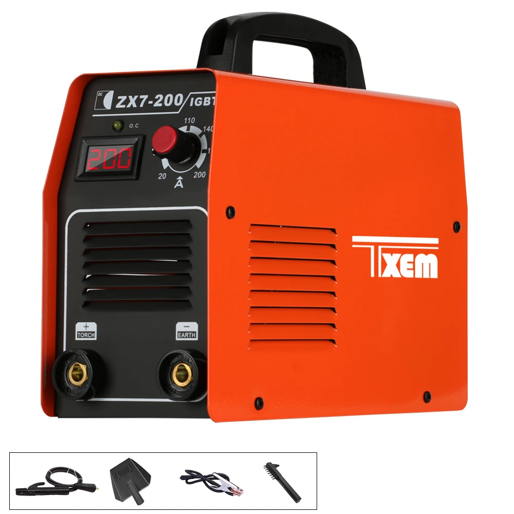 220V Single Voltage ARC MMA Welding Machine ZX7-200 200A Phase Welder DC