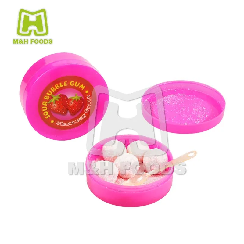 Fruit Powder Candy with Bubble Gums